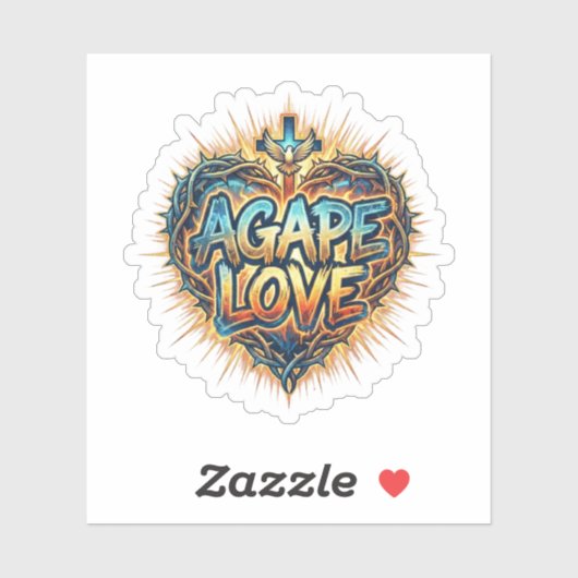 Agape Love Sticker (Vel)