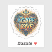 Agape Love Sticker (Vel)
