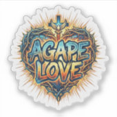 Agape Love Sticker (Voorkant)