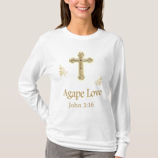 AGAPE LOVE t-shirts (Voorkant)