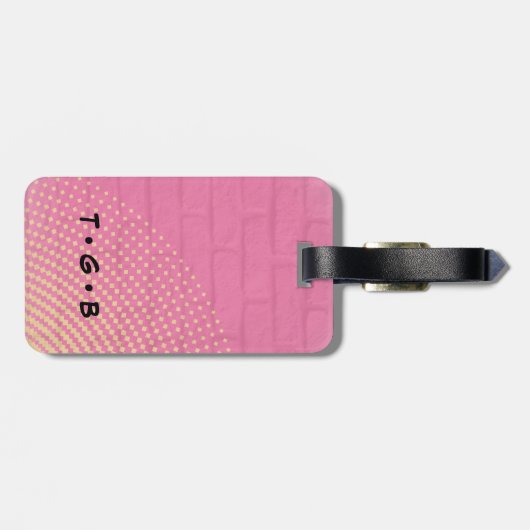 Agape Love Tattoo Graffiti Bagagelabel (Achterkant horizontaal)