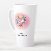 Agape Love Tattoo Graffiti Latte Mok (Linkerhoek)