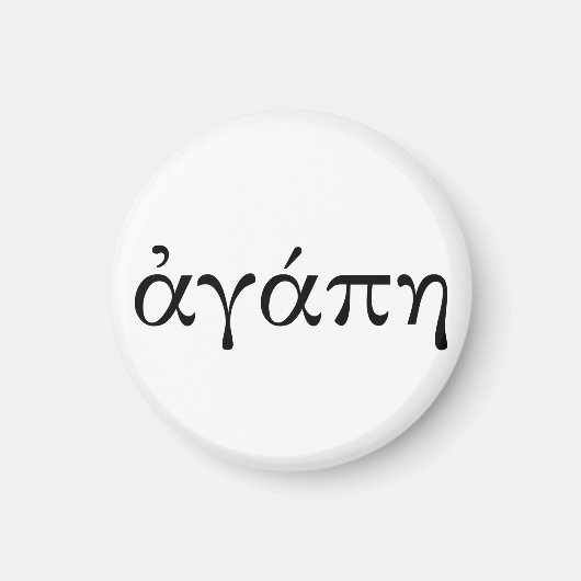 Agape Magneet (Voorkant)
