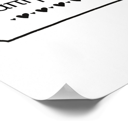 Agape Mou - Mijn liefde Grieks Poster Print (Hoek)