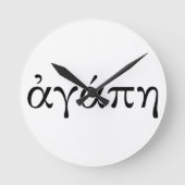 Agape Ronde Klok (Voorkant)