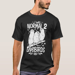 Agapornis Perzikkopparkiet Huisdier Afrikaanse Fis T-shirt