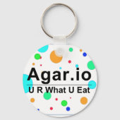 Agar.io Key Ring Sleutelhanger (Voorkant)