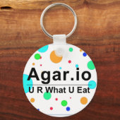 Agar.io Key Ring Sleutelhanger (Voorkant)