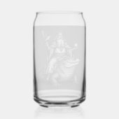 Agares en het Oude Beest Blikvorm Glas (Voorkant)