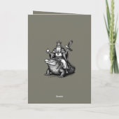 Agares en het Oude Beest Kaart (Achterkant)