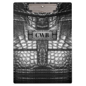 Agartarset Cool Retro Beautiful Monogram Klembord (Voorkant)