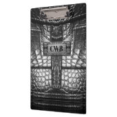 Agartarset Cool Retro Mooie Monogram Klembord (Links)