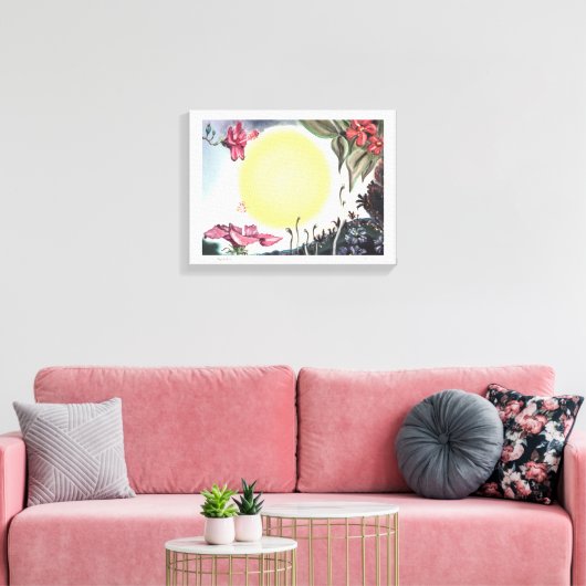 Agartha Canvas Afdruk (Insitu (Woonkamer))