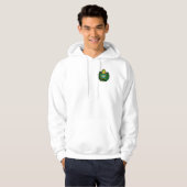 Agasalho com Brasão da Bandeira Imperial do Brasil Hoodie (Voorkant volledig)