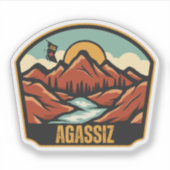 Agassiz, Brits-Columbia Sticker (Voorkant)