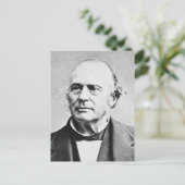 Agassiz ~ Louis Agassiz Naturalist Bioloog Briefkaart (Staand voorkant)