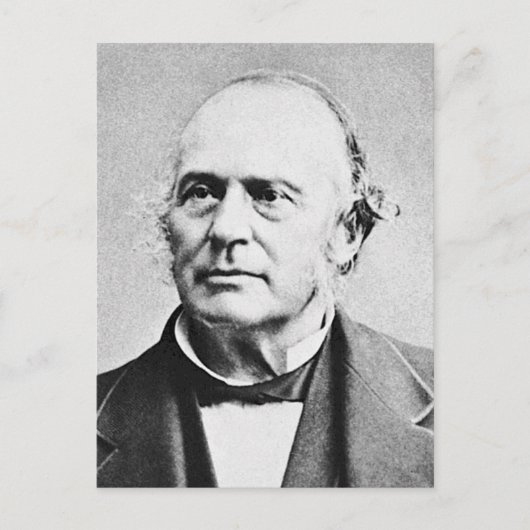 Agassiz ~ Louis Agassiz Naturalist Bioloog Briefkaart (Voorkant)