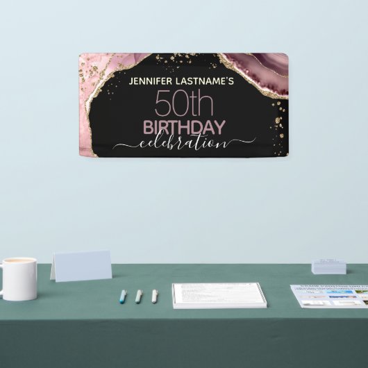 Agate 50th Birthday Budget Party Spandoek (Beurs)