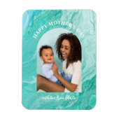 Agate Arched Foto Moederdag Magneet (Verticaal)