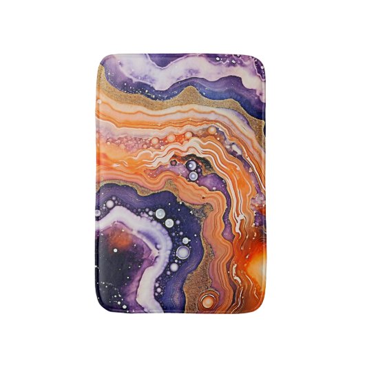 Agate Art Badmat (Voorkant Verticaal)