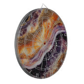Agate Art Dartboard Dartbord (Voorkant Links)