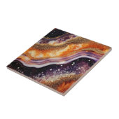 Agate Art Keramische Tegel Tegeltje (Zijkant)