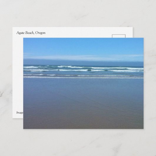Agate Beach, Oregon Briefkaart (Voorkant / Achterkant)