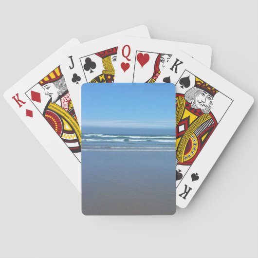 Agate Beach, Oregon Pokerkaarten (Achterkant)