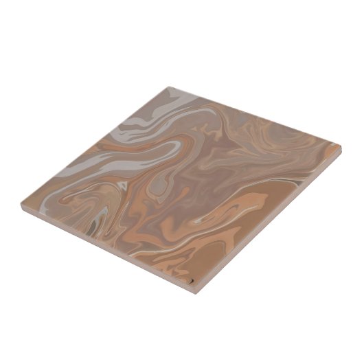 Agate Black Gold vloeibare marmer Tile Tegeltje (Zijkant)