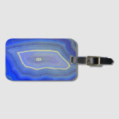 Agate Blue Bagagelabel (Voorkant (horizontaal))