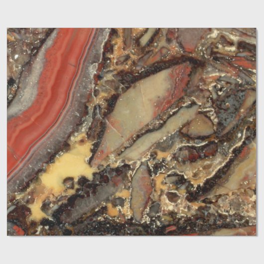 Agate Breccia Cadeaupapier (Vlak)