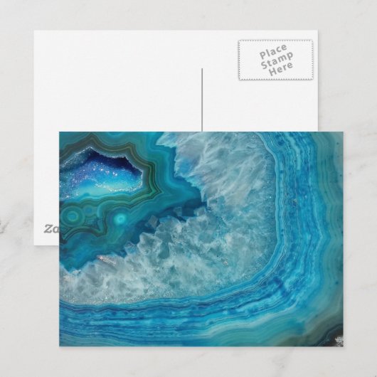 Agate Briefkaart (Voorkant / Achterkant)