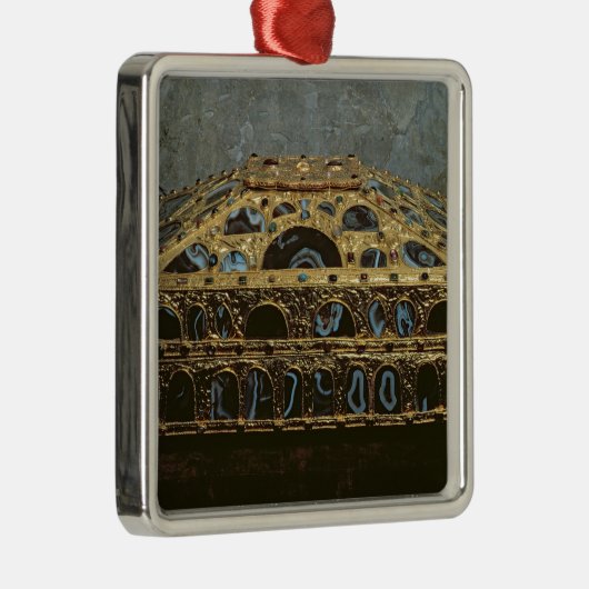 Agate casket metalen ornament (Rechts)