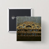 Agate casket vierkante button 5,1 cm (Voorkant /achterkant)