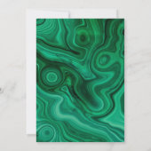 Agate Collectie Amazon Groen Uitnodiging (Achterkant)