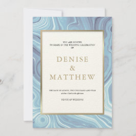 Agate Collectie Omphalodes Blauwe Uitnodiging