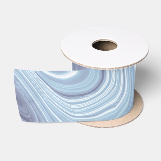 Agate Collectie Omphalodes Blue Satijnen Lint (Spoel)
