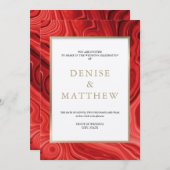 Agate Collectie Poinciana Rood Kaart (Voorkant / Achterkant)