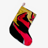 Agate Crystal. Gulden zwijn, artistiek ontwerp. De Kleine Kerstsok (Voorkant (Hangend))