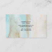 Agate Crystal Interior Designer Visitekaartje (Achterkant)