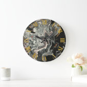 Agate Fluid Marmer Grote Klok (Huis)