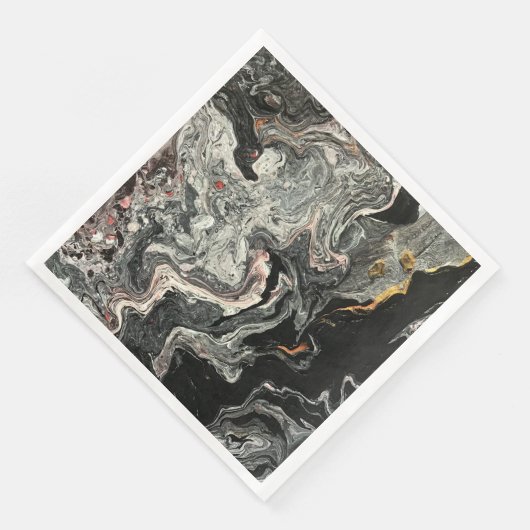 Agate Fluid Marmer Servet (Hoek)