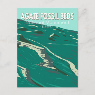 Agate Fossil Beds National Monument  Briefkaart