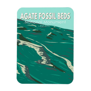 Agate Fossil Beds National Monument  Magneet