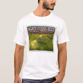 AGATE FOSSIL BEDS NATIONAL MONUMENT - NEBRASKA USA T-SHIRT (Voorkant)