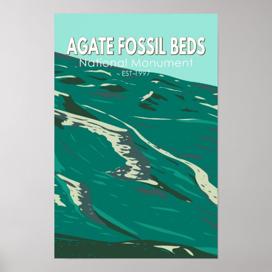 Agate Fossil Beds National Monument Poster (Voorkant)