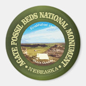 Agate Fossil Beds (NM) Magneet (Voorkant)