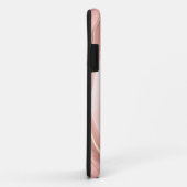Agate Geode Blush Roze Gouden Nep Folie Case-Mate iPhone Case (Achterkant/rechts)