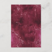 Agate Geode Glitter Details Burgundy ID647 Informatiekaartje (Achterkant)