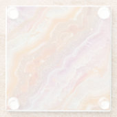 Agate glazen onderzetter (Achterkant)